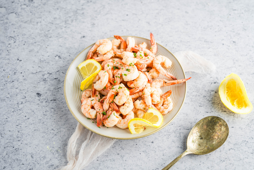 Air Fryer Lemon Shrimp