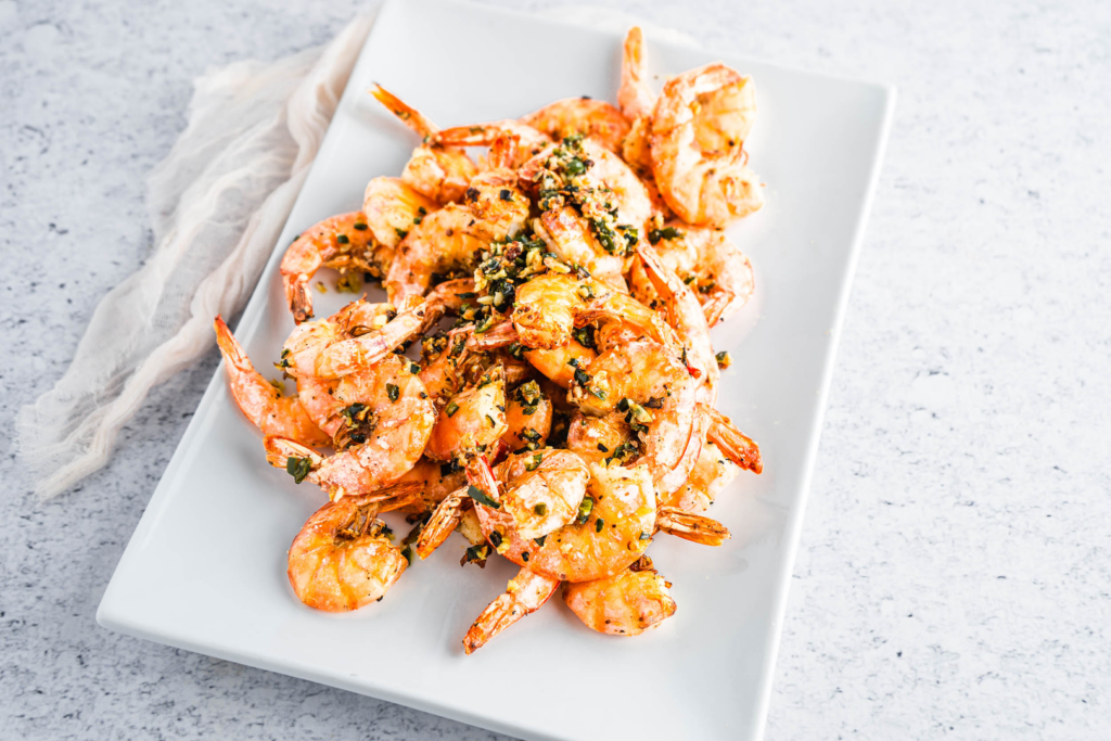 Air Fryer Salt and Pepper Shrimp