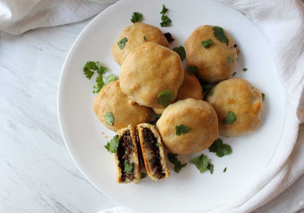 Baked Beef Samosas