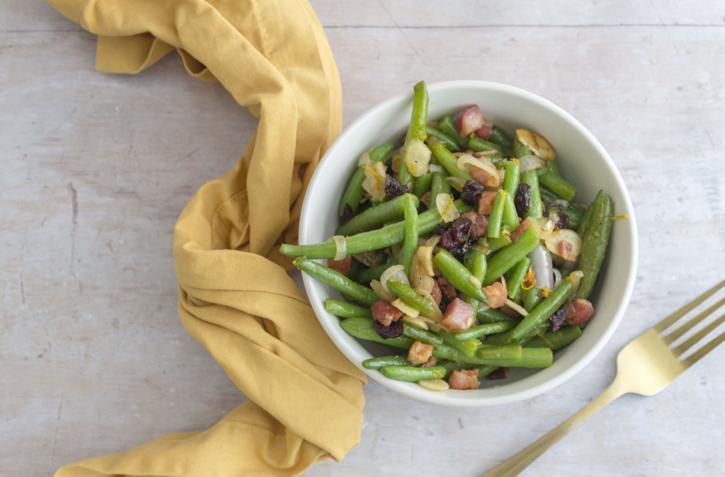 Leftover Thanksgiving Green Beans