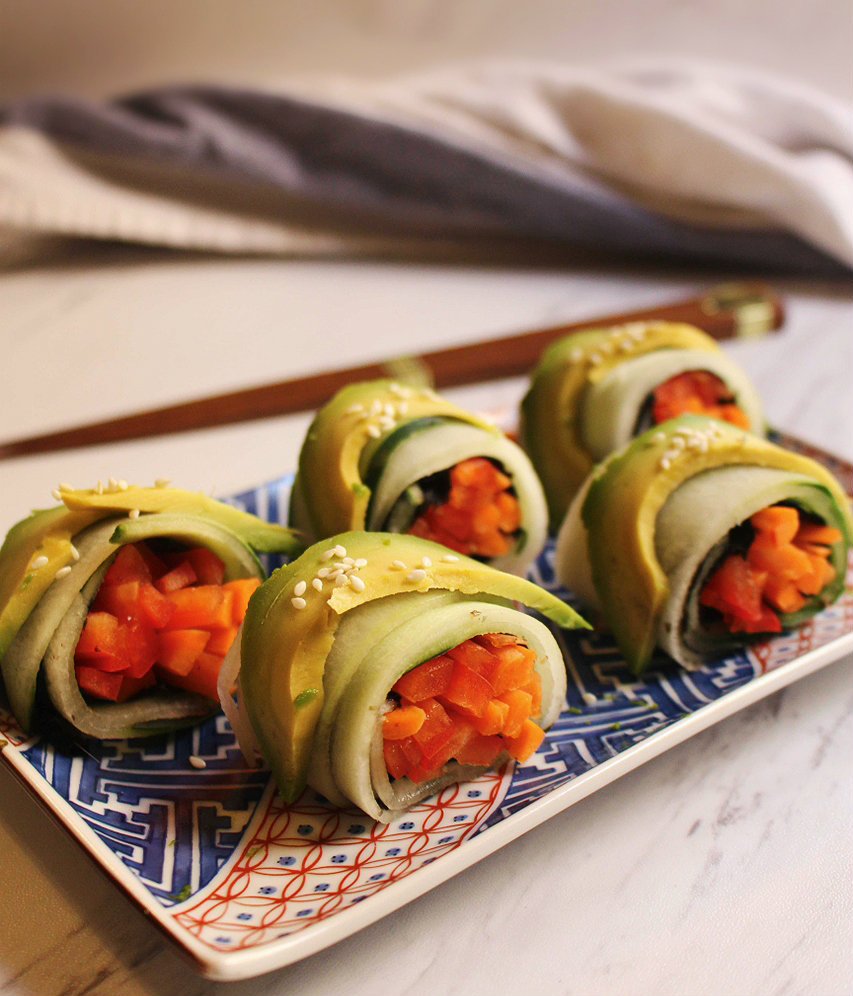 Veggie Delight Sushi