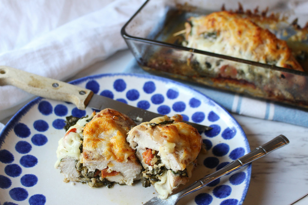 Caprese Stuffed Chicken