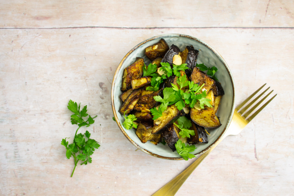 Spice Roasted Eggplant