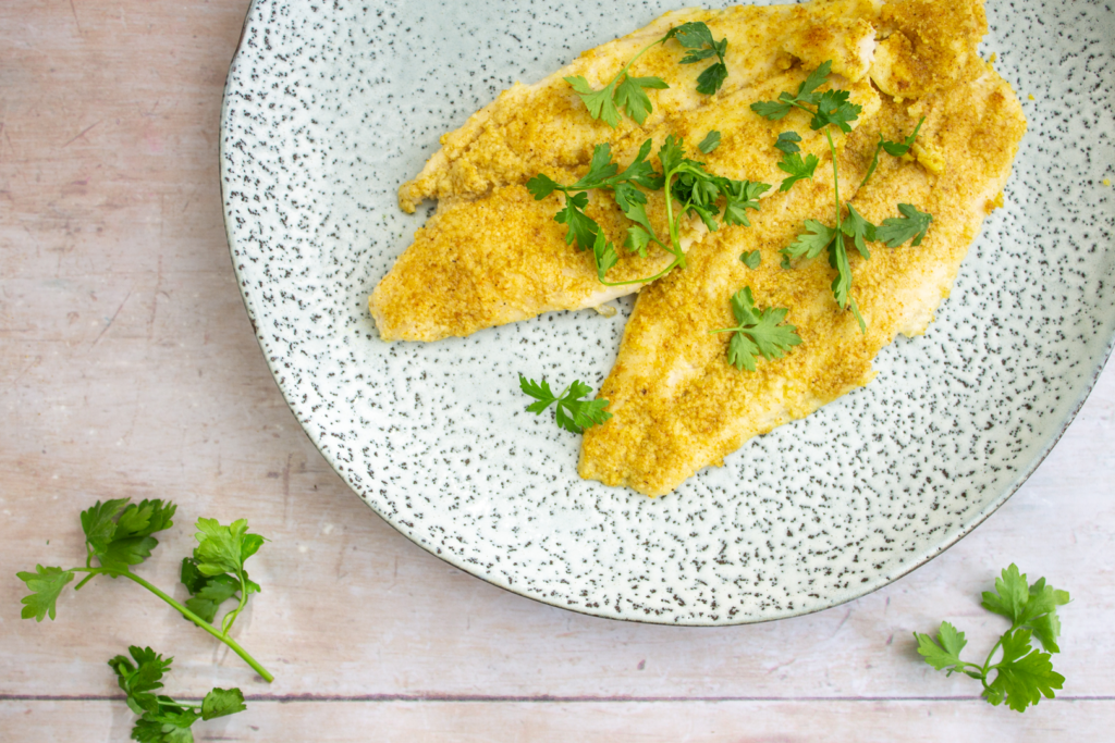 Quick Curry Fried Fish