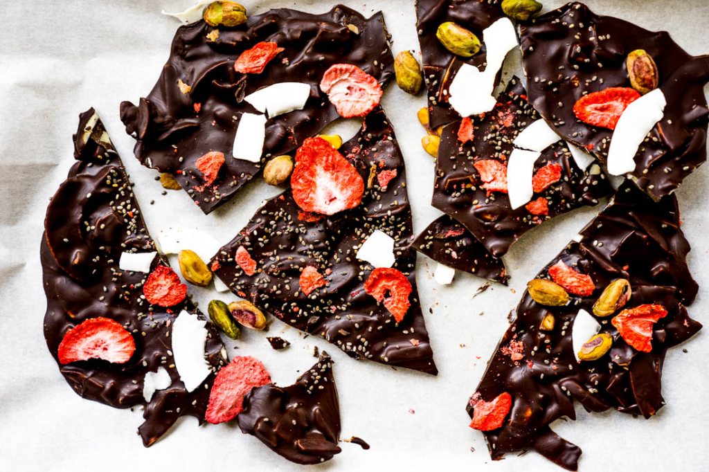 Strawberry Chocolate Bark