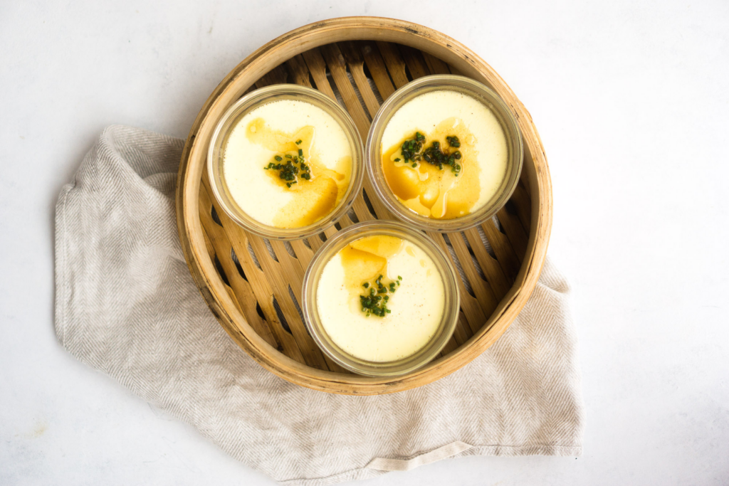 Chinese Steamed Egg Custard