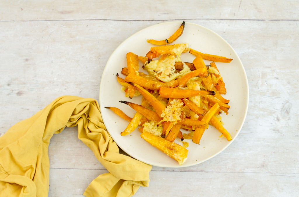 Kid-Friendly Butternut Cheesy Fries