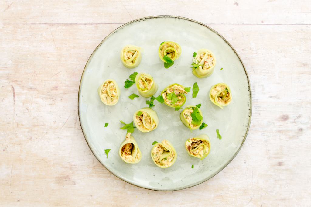 Sundried Tomato Cream Cheese Pinwheels