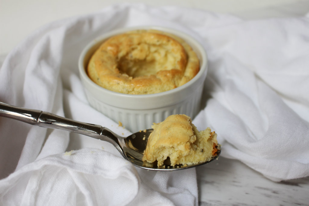 Herb And Asiago Souffle