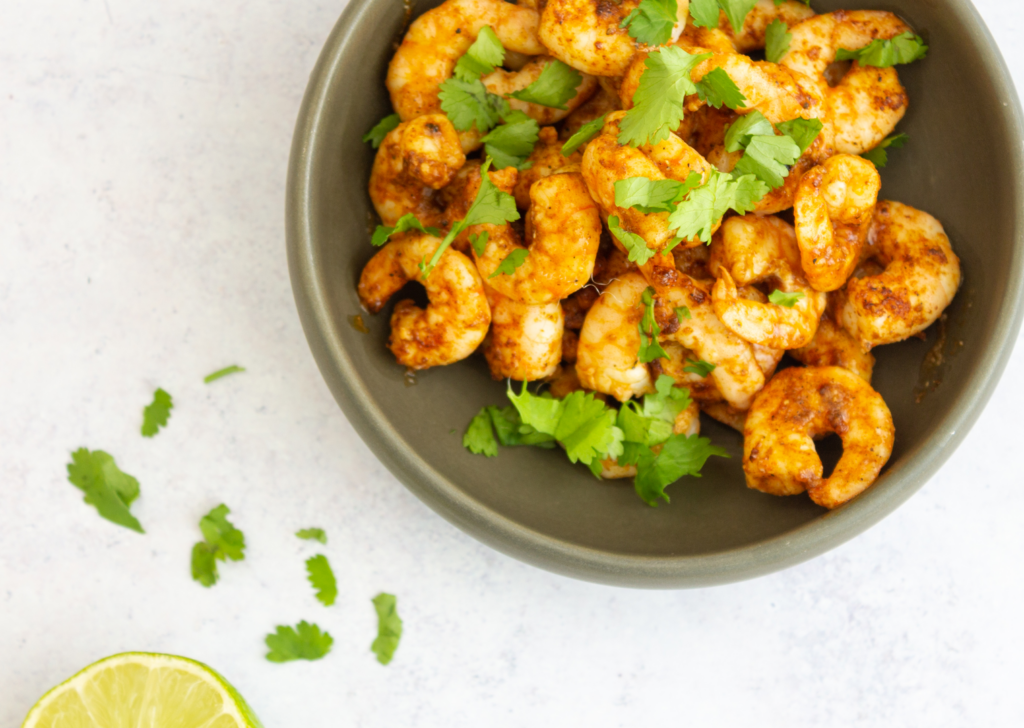 Chili Lime Air Fryer Shrimp