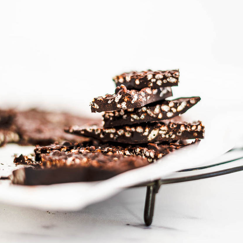 Dark Chocolate Crunch Bars