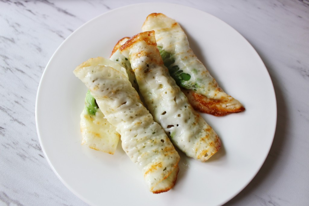 Melty Cheese Avocado Rollups