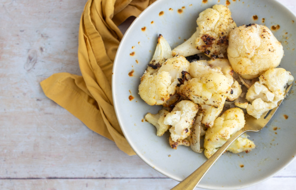 Butter Roasted Frozen Cauliflower