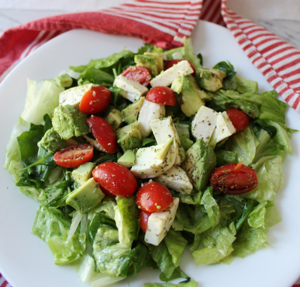 Avocado Mozzarella Salad