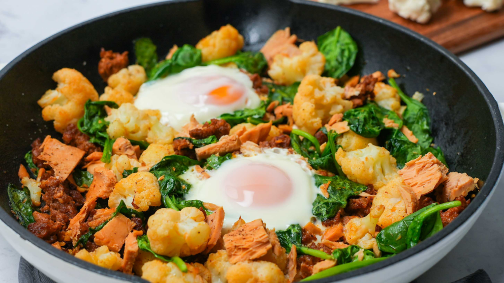 5 Ingredient Tuna Breakfast Hash