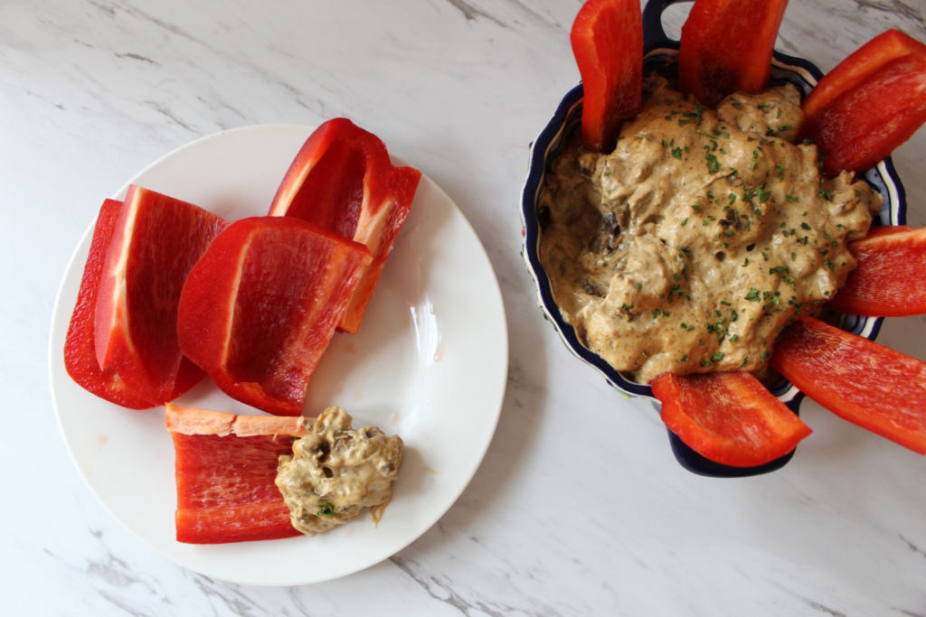 Cheesy Steak Fajita Dip