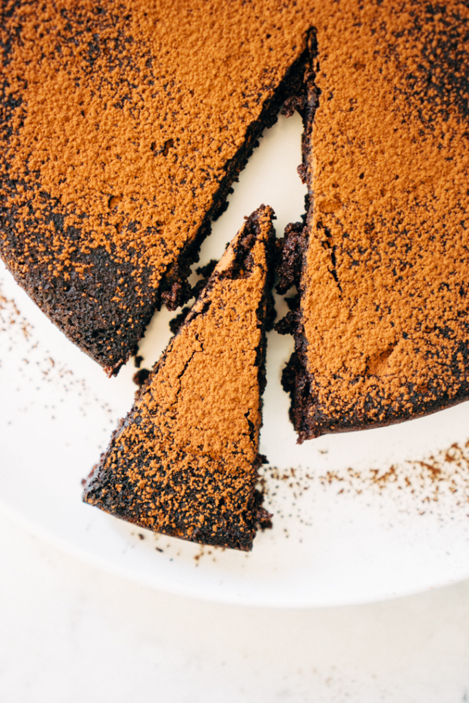 Vegan Dark Chocolate Cake