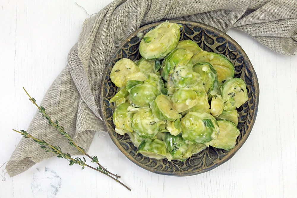 Creamed Sprouts
