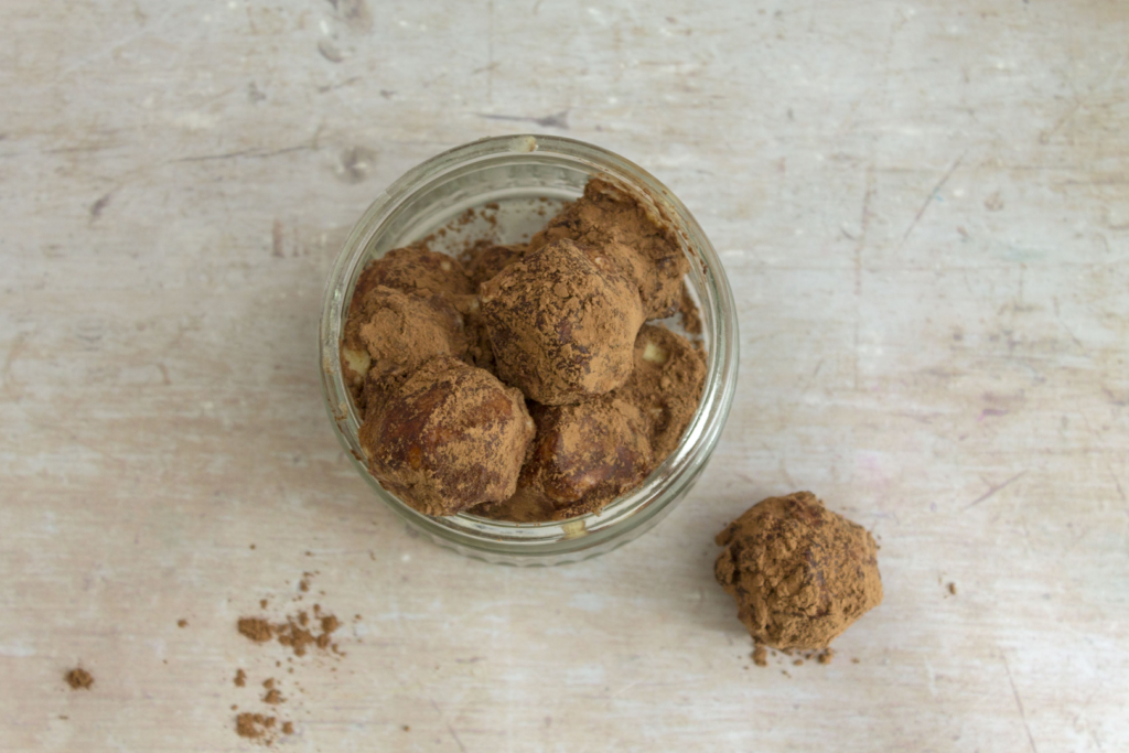 Ginger and Orange Buttercream Truffles