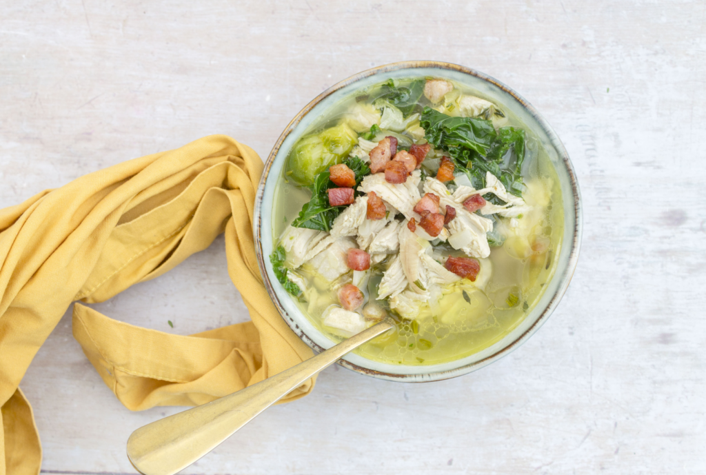 Leftover Thanksgiving Turkey Soup