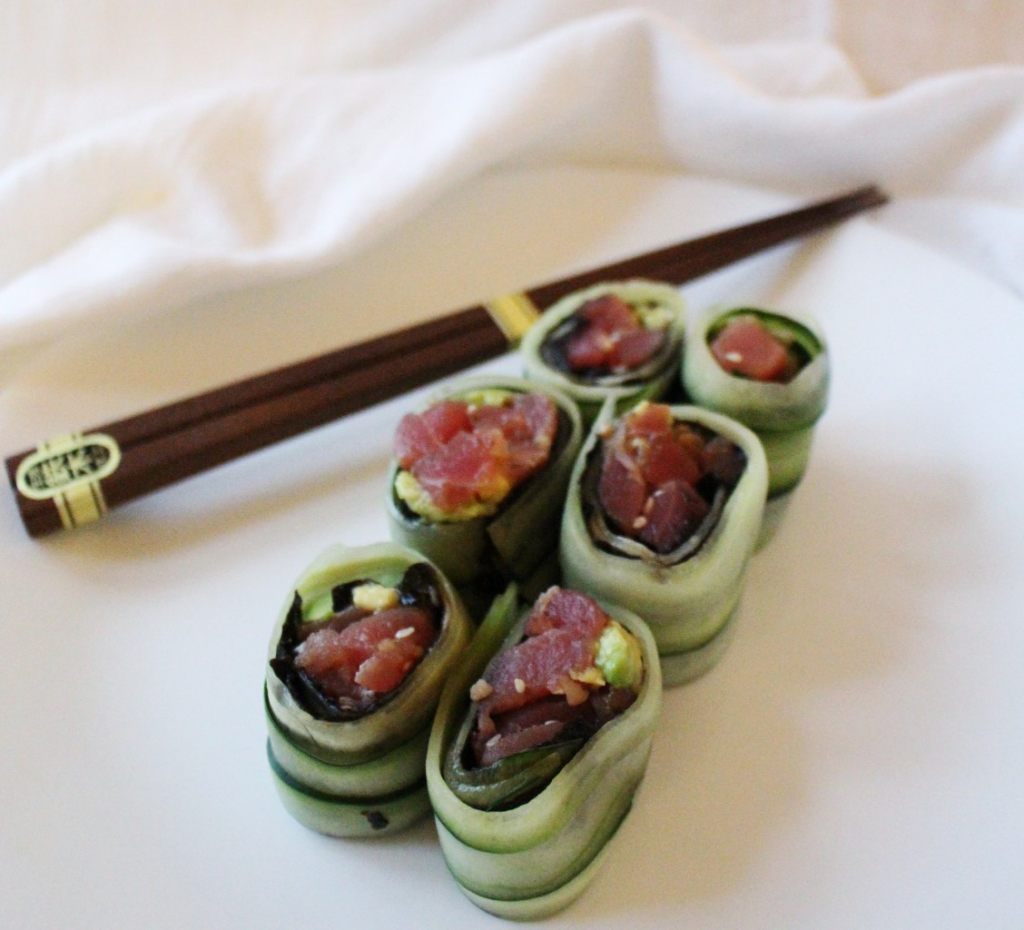 Tuna And Avocado Sushi