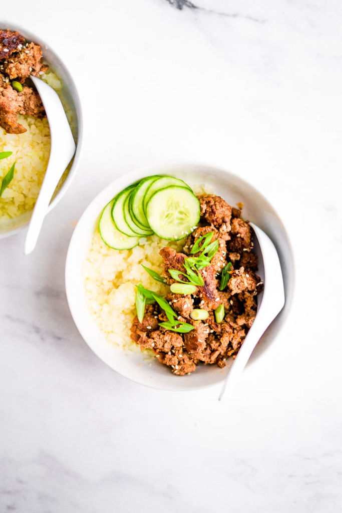 Beef Bulgogi Bowls