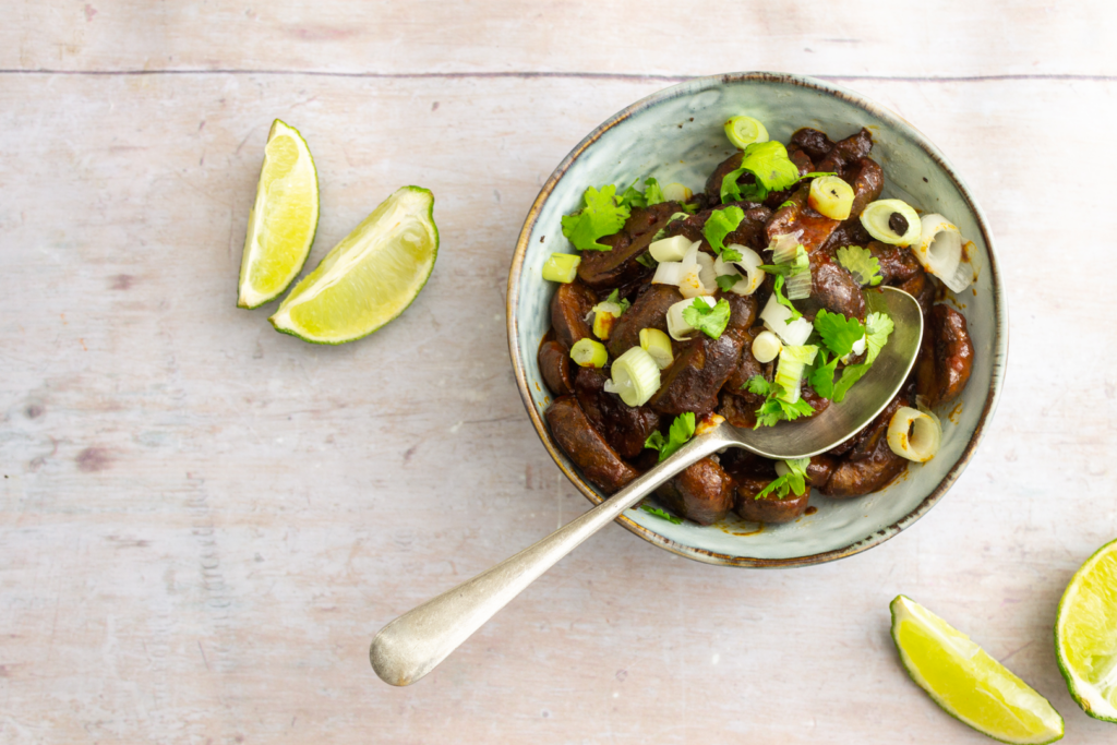 Sweet and Salty Mushrooms