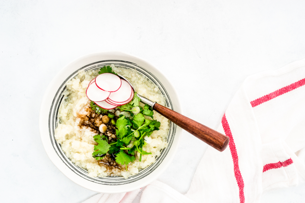 Cauliflower Congee