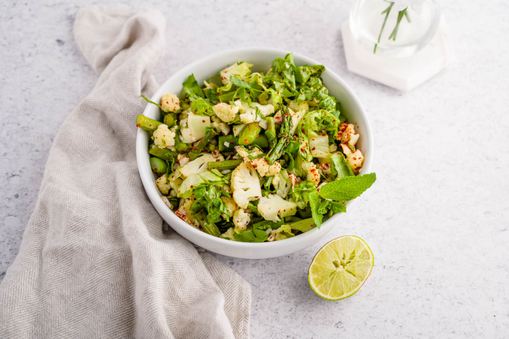 Thai Roasted Cauliflower Salad