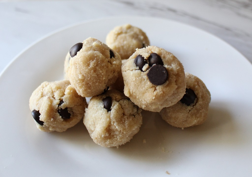 Vegan Edible Cookie Dough Fat Bombs