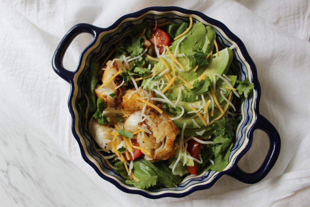 White Cod Taco Bowl