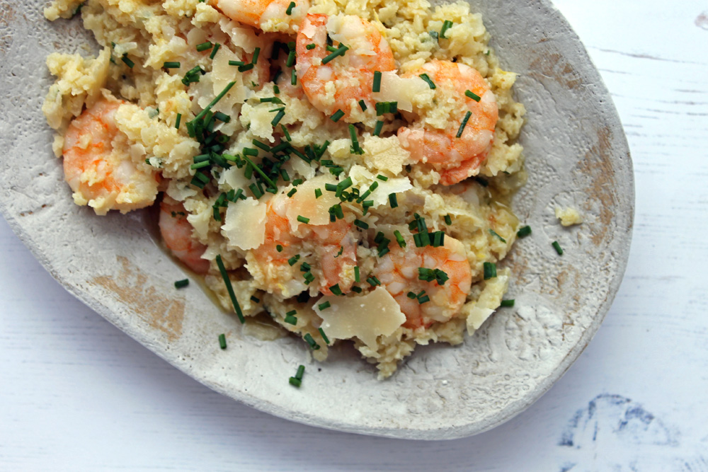 Jumbo Shrimp Risotto