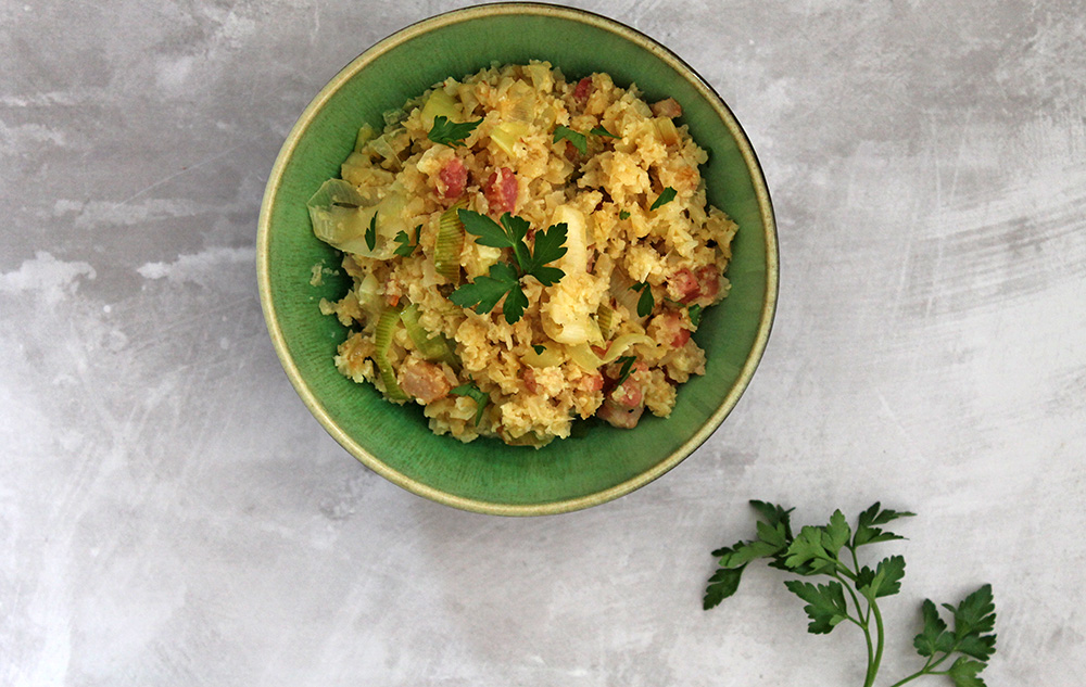 Pancetta And Leek Risotto