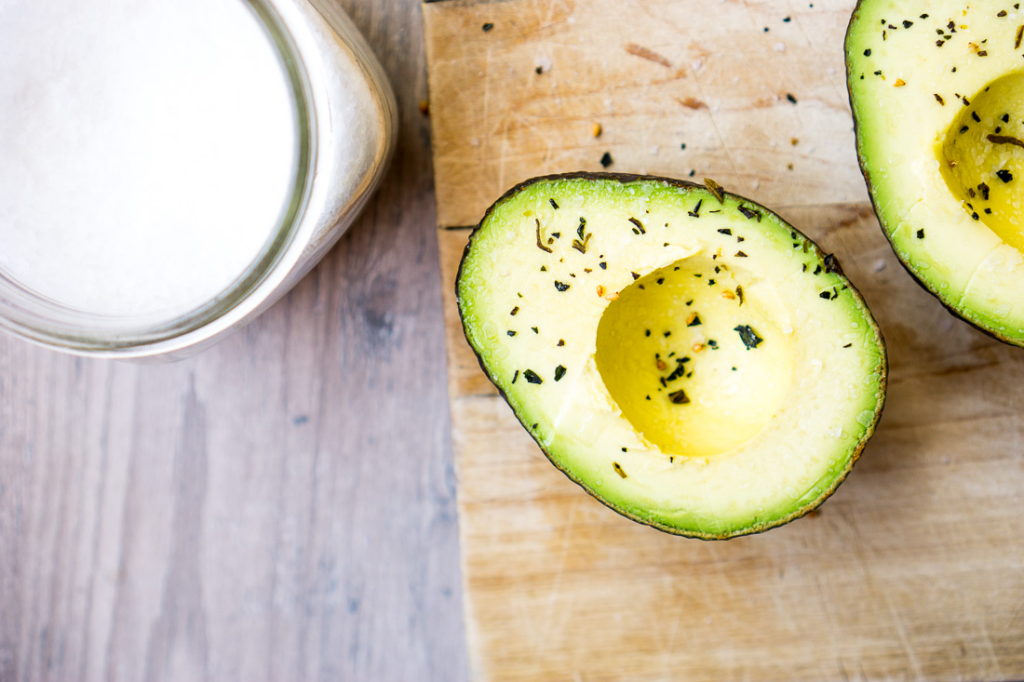 Avocado With Flaky Sea Salt