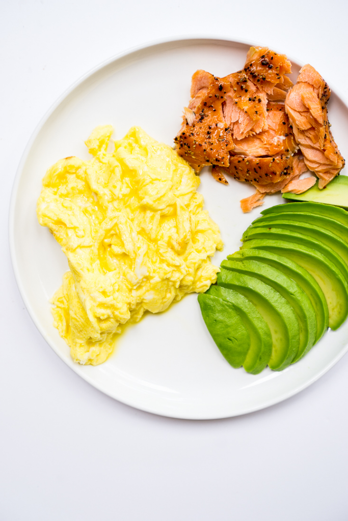 Scrambled Eggs Plate