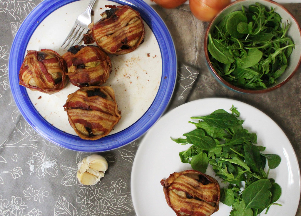 Stuffed Onion Bombs