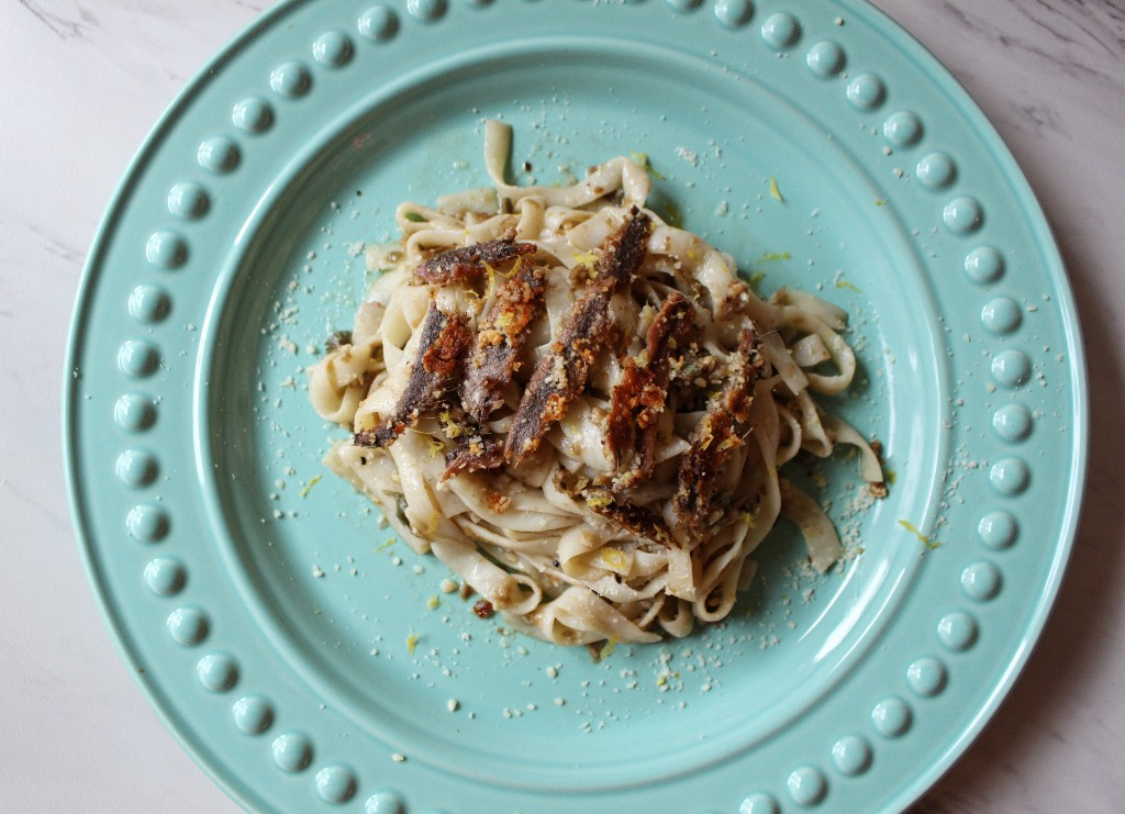 Anchovy and Lemon Pasta