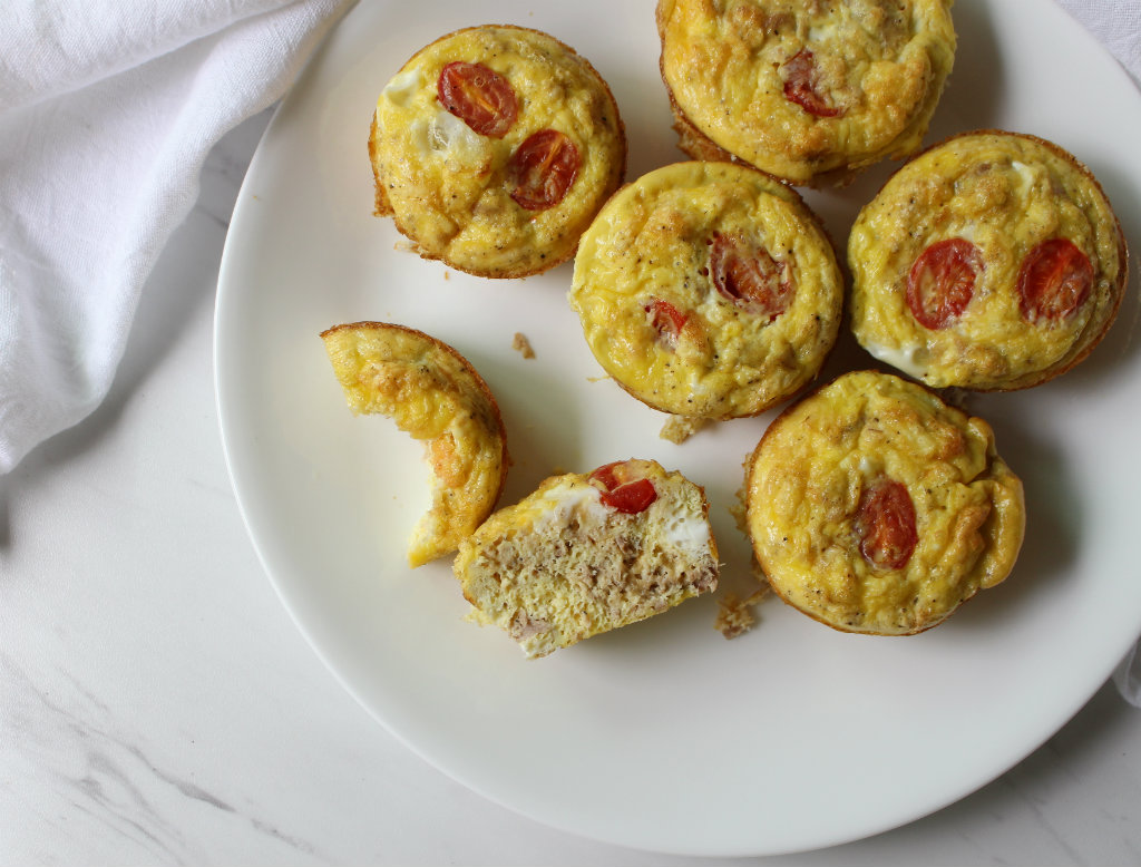 Tuna Melt Egg Cups