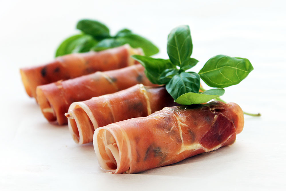 Prosciutto Compound Butter Roll Ups