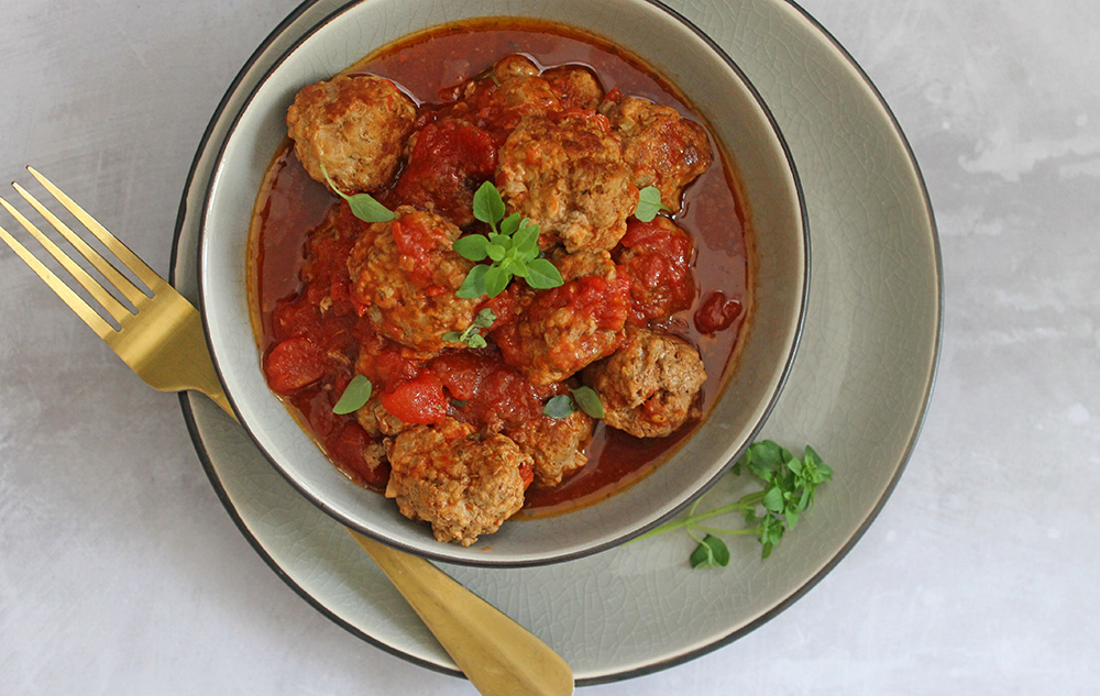 Spicy Crockpot Meatballs