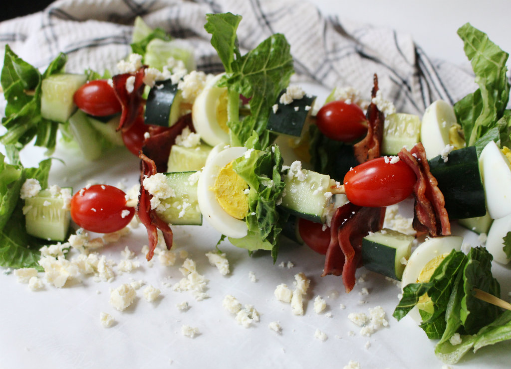 Cobb Salad On A Stick