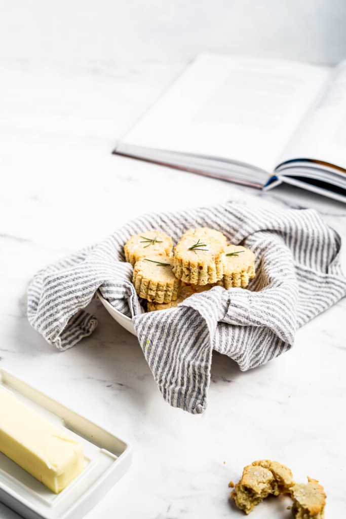 Rosemary Sea Salt Biscuits