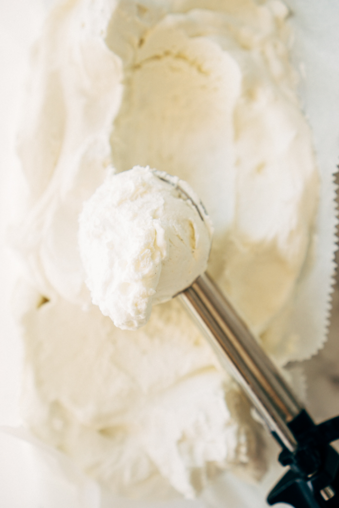 No-Churn Vanilla Bean Ice Cream