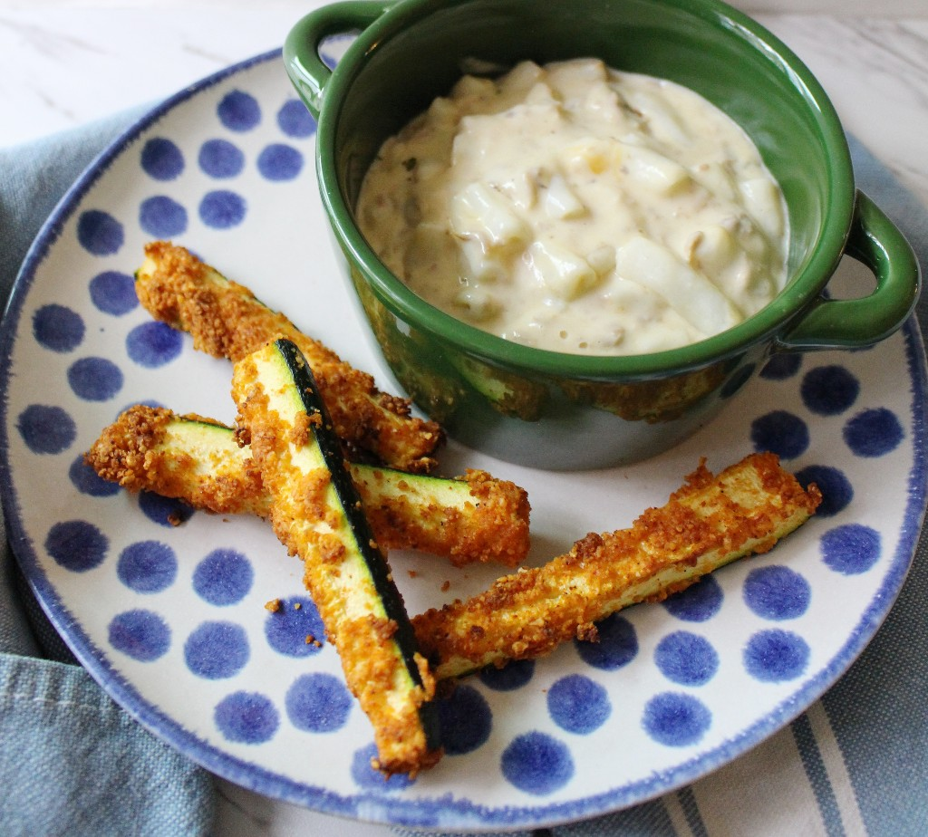 Tuna Helper w Air Fryer Zucchini Fries