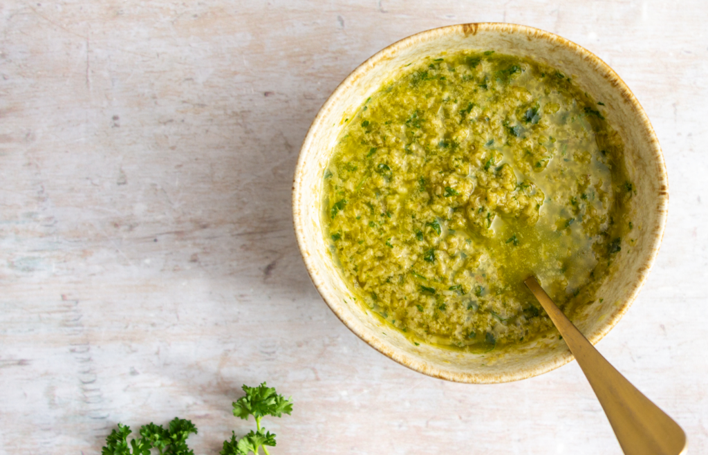 Green Olive and Caper Dressing