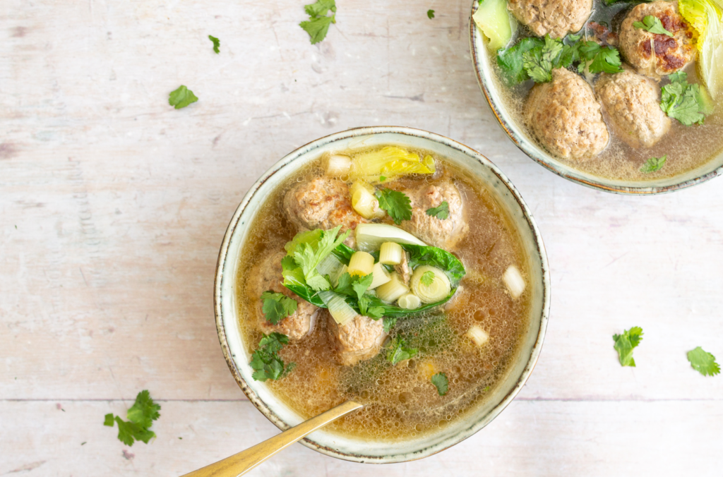 Pork Meatball Broth