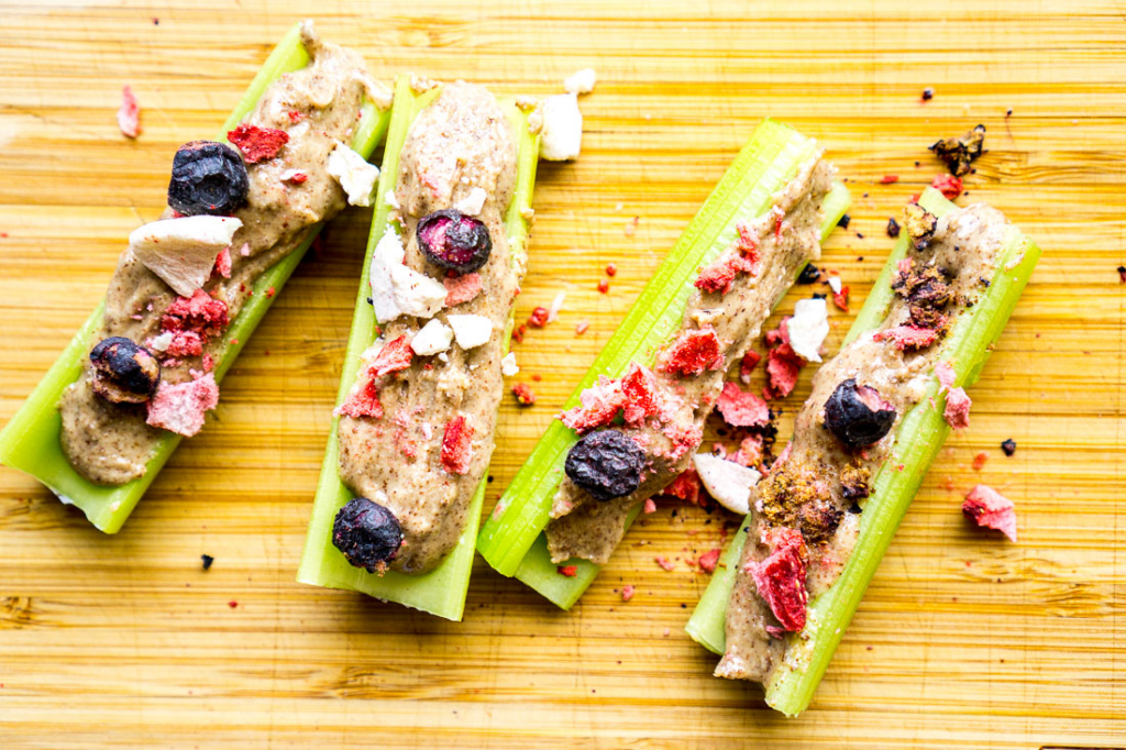 Celery + Almond Butter