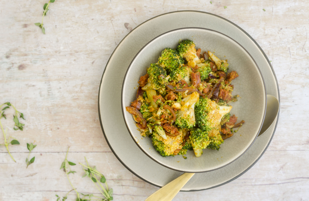 Smoky Chorizo Broccoli