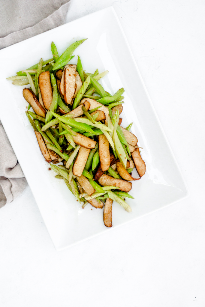 Chinese Dried Tofu and Celery